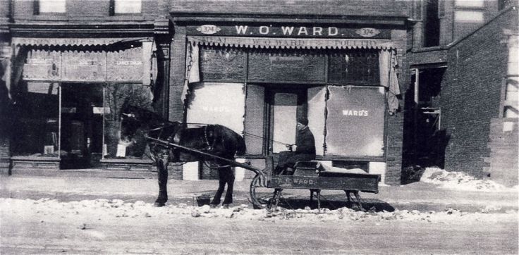 W O Ward cart winter