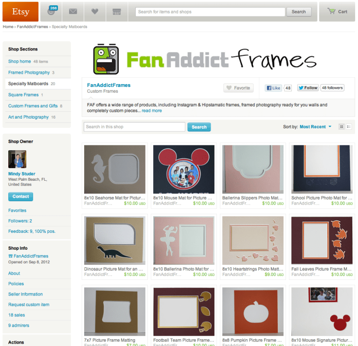 FanAddictFrames